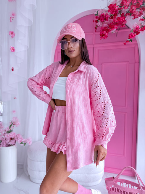 "SUMMER TREND" cotton set - LIGHT PINK